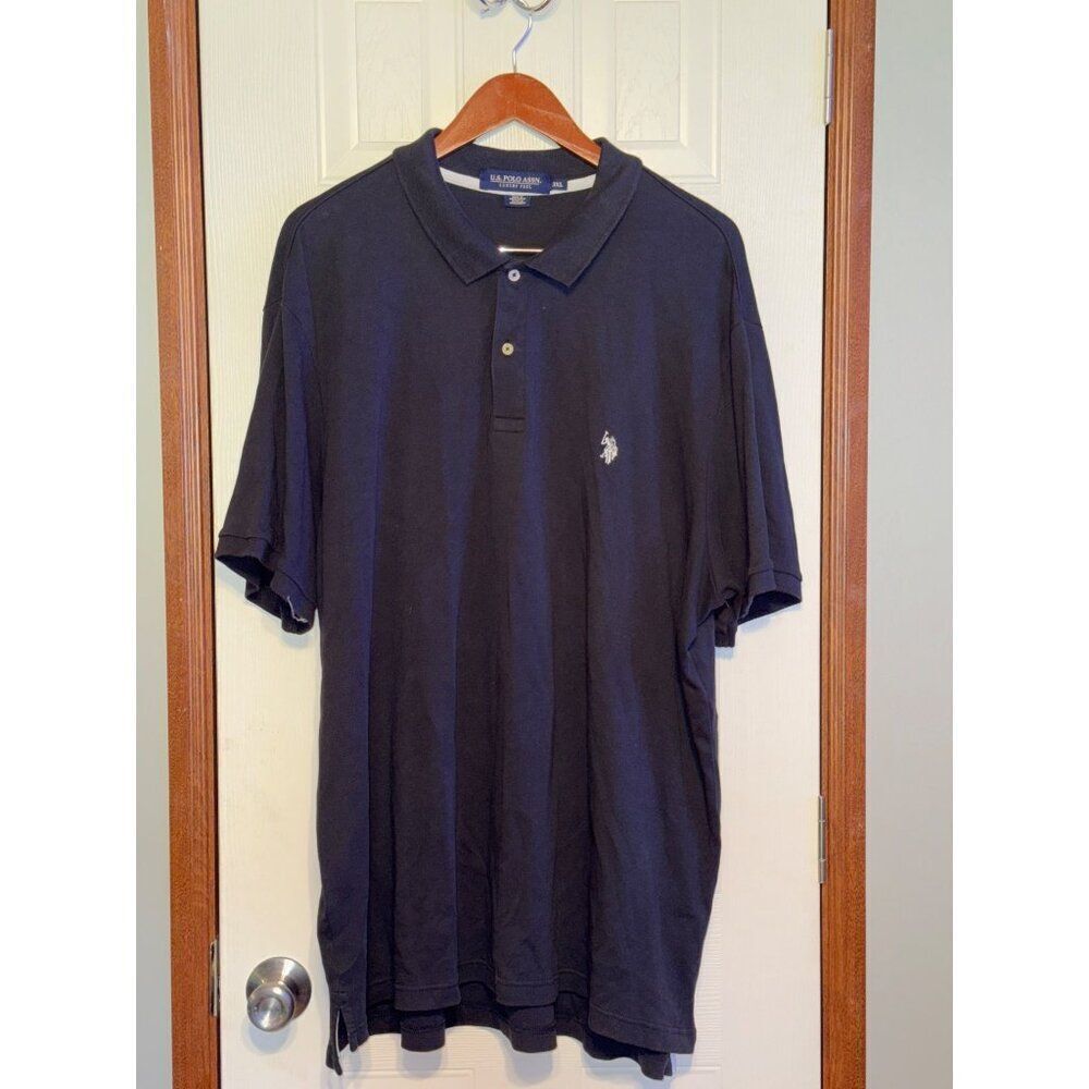 U.S. POLO ASSN Luxury Feel Short‎ Sleeve Polo Shirt Size 3XL